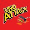 UNO Attack is a variation of the UNO Card game, in which random, rapid fire cards are shot out into the air using an electric card launcher.